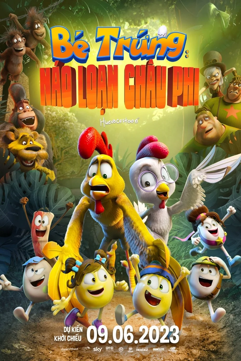 Bé Trứng: Náo Loạn Châu Phi - Little Eggs: An African Rescue