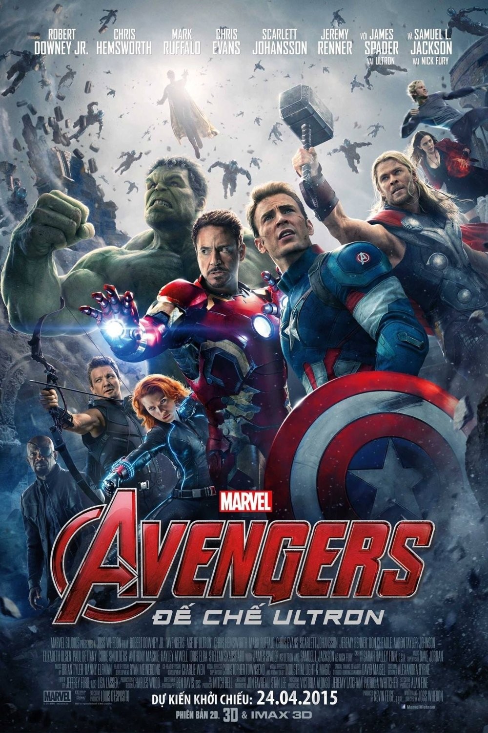 Biệt Đội Siêu Anh Hùng 2: Đế Chế Ultron - Avengers: Age Of Ultron