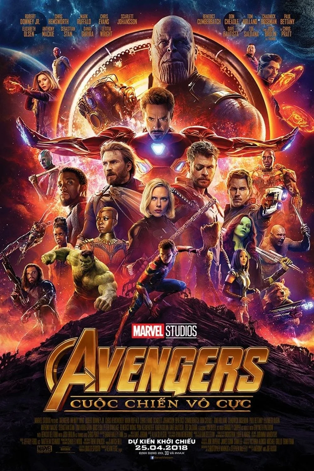 Biệt Đội Siêu Anh Hùng 3: Cuộc Chiến Vô Cực - Avengers: Infinity War