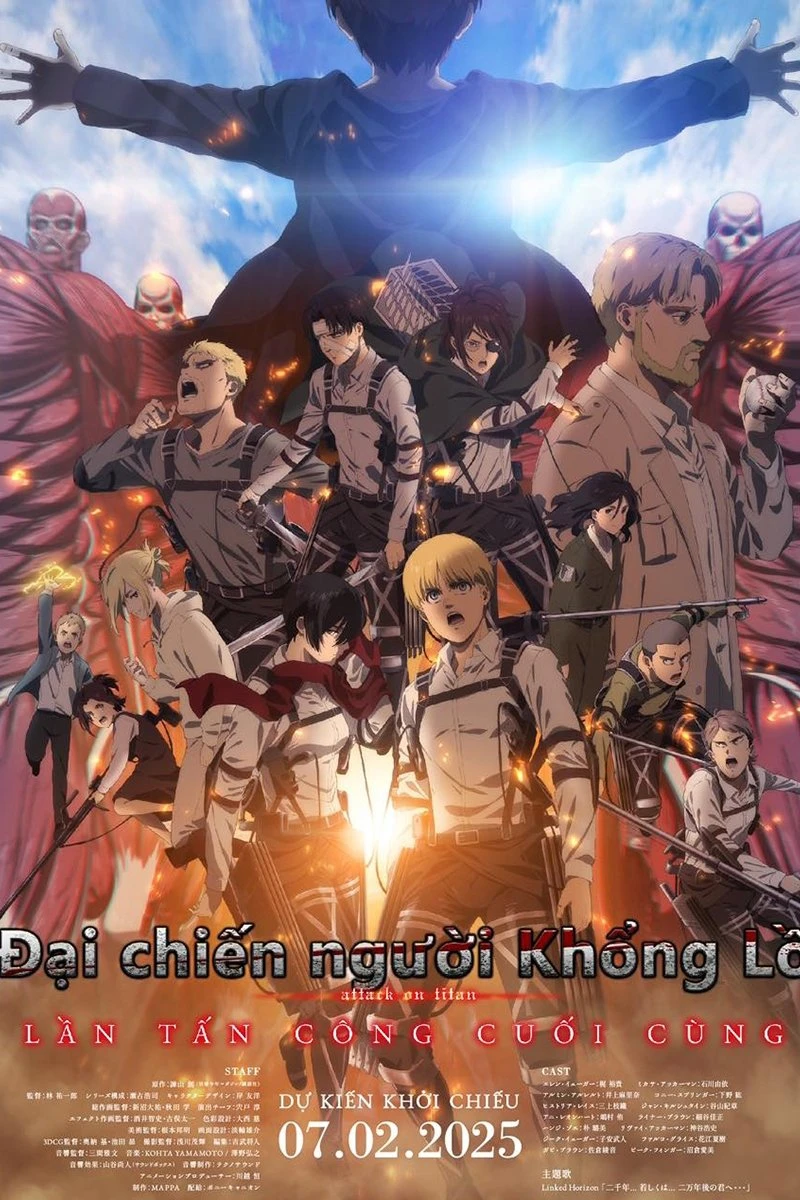 Đại Chiến Người Khổng Lồ: Lần Tấn Công Cuối Cùng (Đại Chiến Titan) - Attack On Titan: The Last Attack
