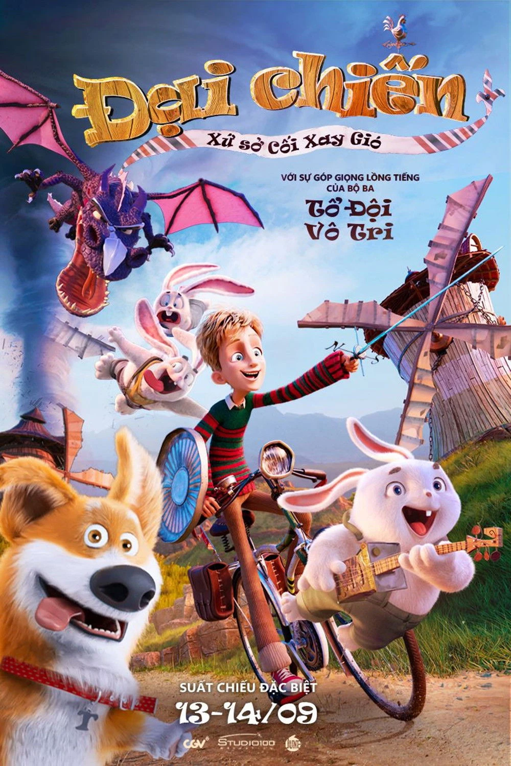 Đại Chiến Xứ Sở Cối Xay Gió (Gigantes, una Aventura extraordinaria) - Storm Crashers (Giants Of La Mancha)