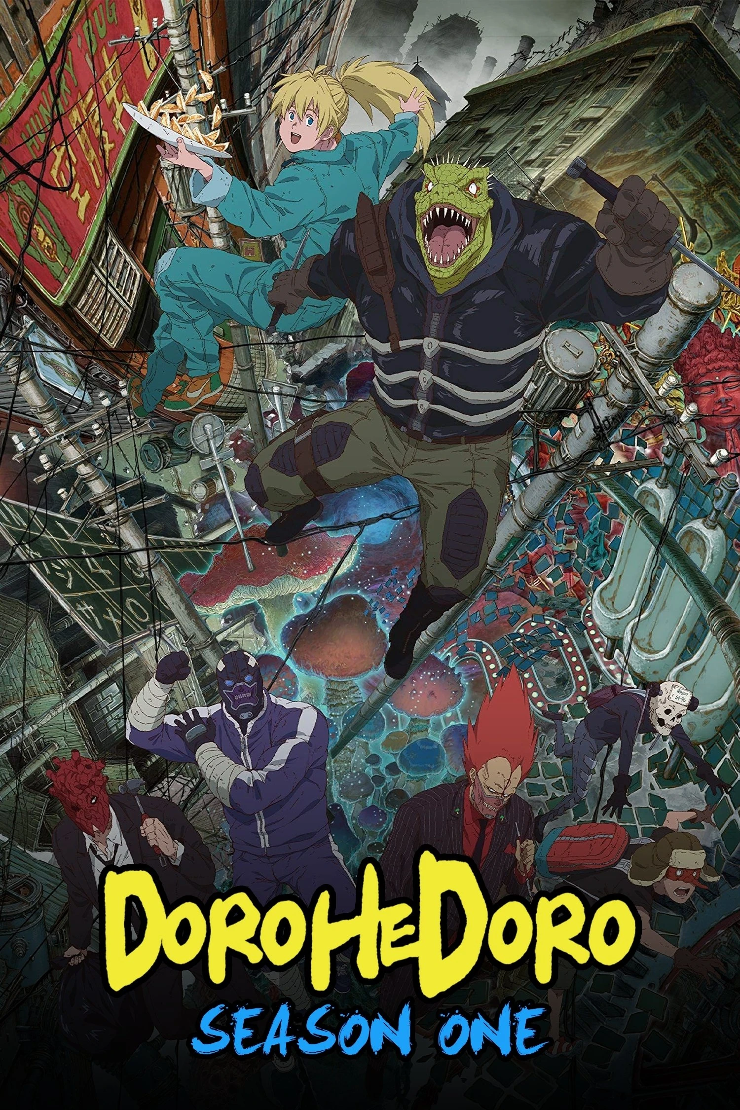 Dị Thú Ma Đô (Phần 1) - Dorohedoro (Season 1)