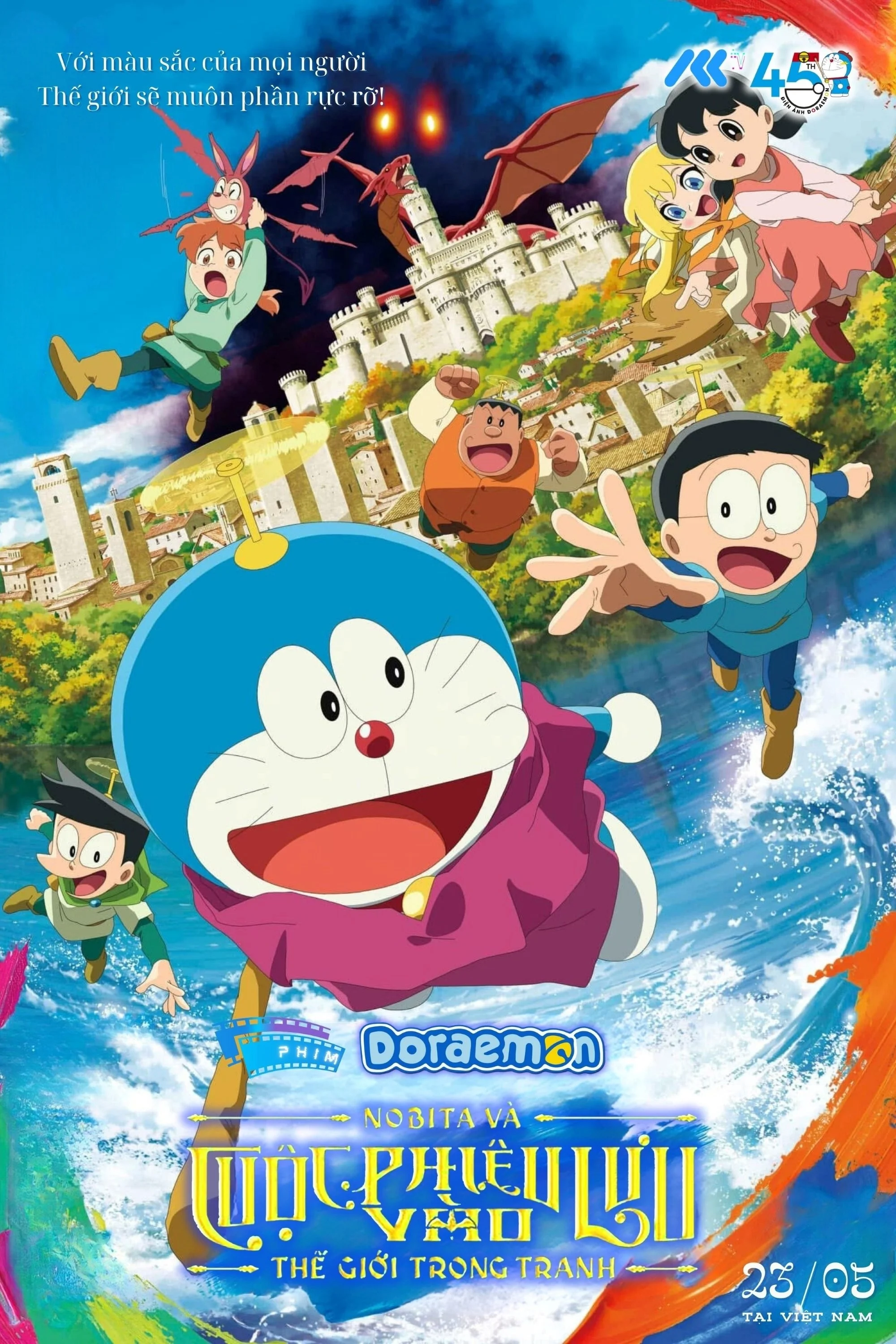 Doraemon: Nobita Và Cuộc Phiêu Lưu Vào Thế Giới Trong Tranh - Doraemon The Movie: Nobita's Art World Tales
