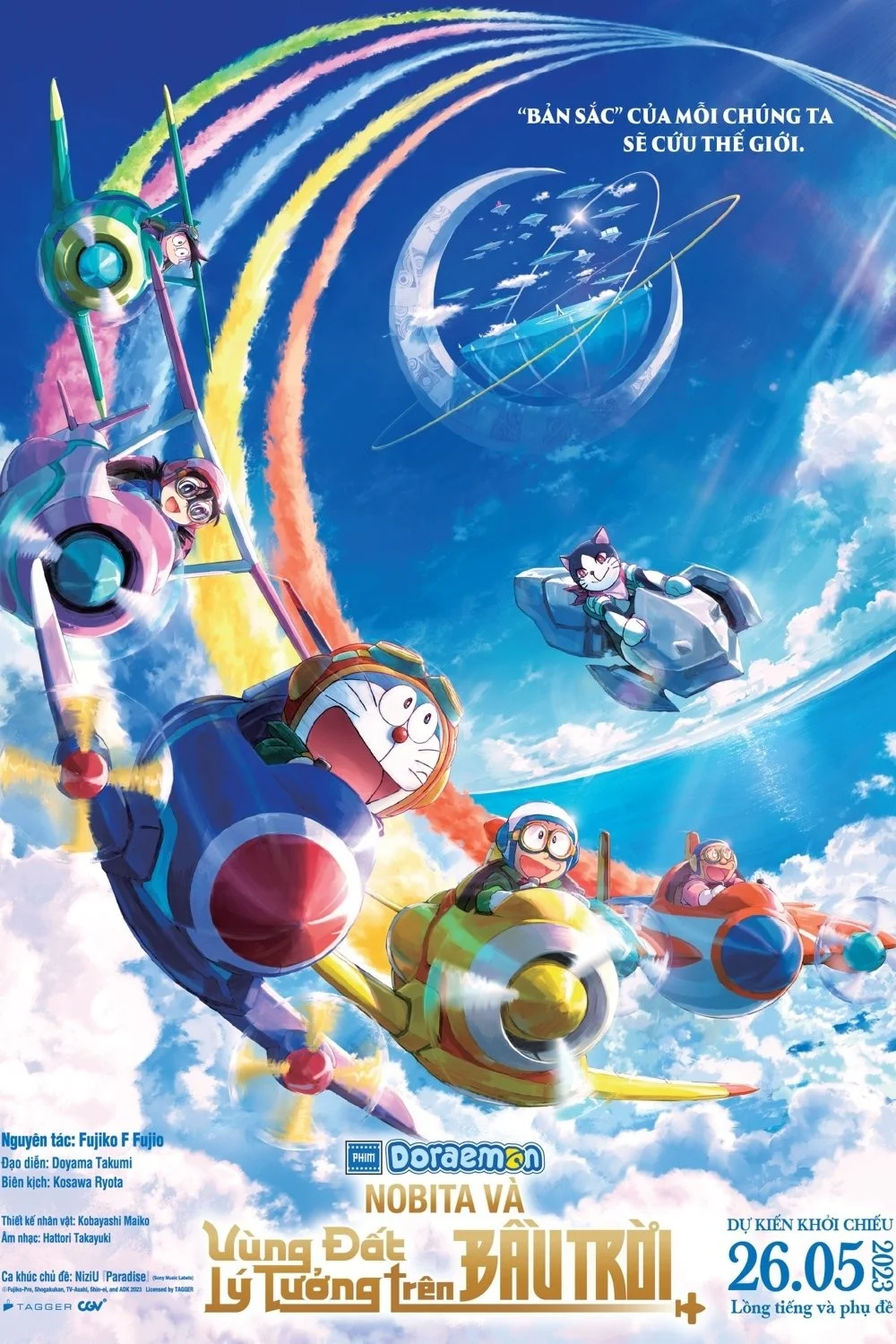 Doraemon: Nobita và Vùng Đất Lý Tưởng Trên Bầu Trời - Doraemon the Movie: Nobita's Sky Utopia