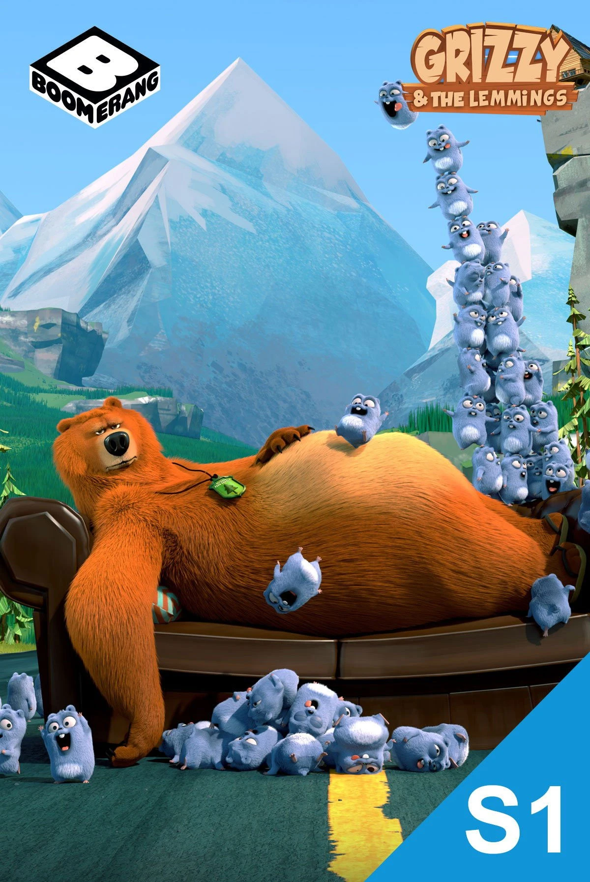 Grizzy Và Hội Lemmut (Phần 1) - Grizzy And The Lemmings (Season 1)