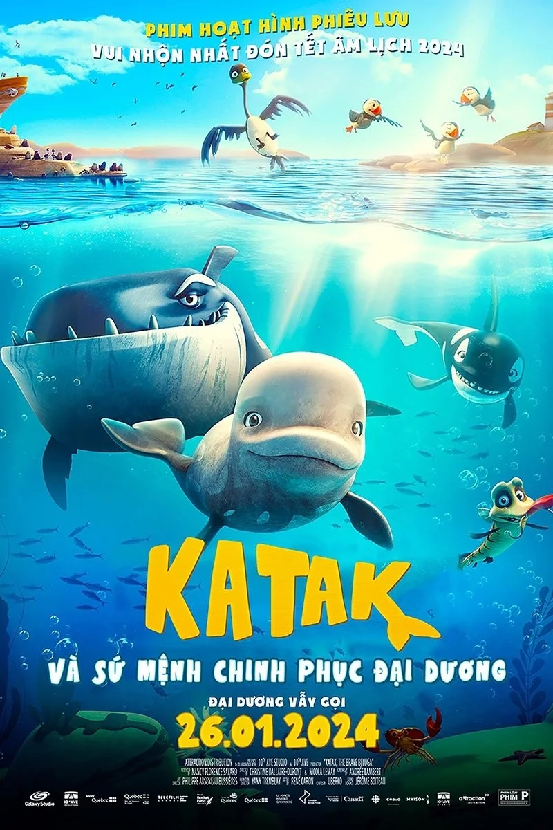 Katak Và Sứ Mệnh Chinh Phục Đại Dương - Katak: The Brave Beluga