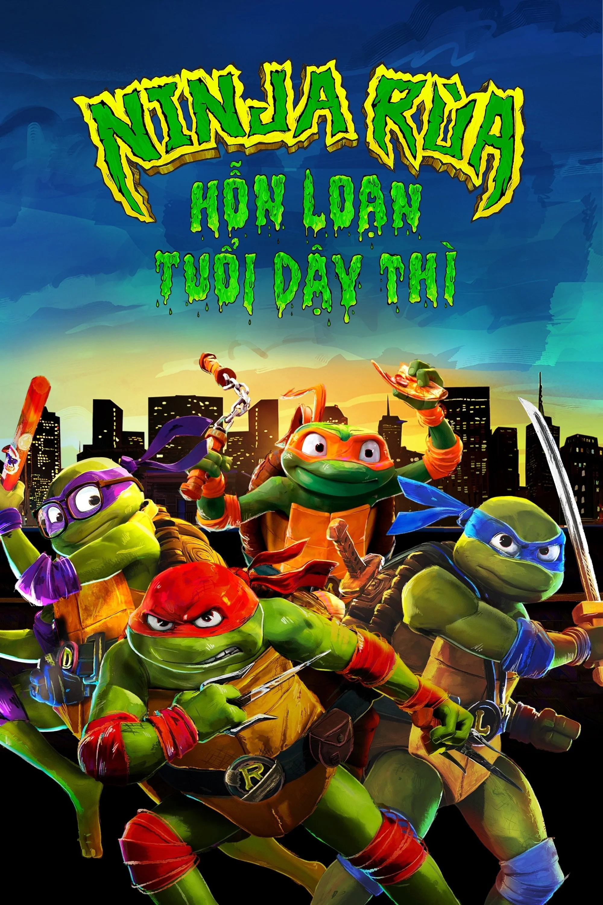Ninja Rùa: Hỗn Loạn Tuổi Dậy Thì - Teenage Mutant Ninja Turtles: Mutant Mayhem