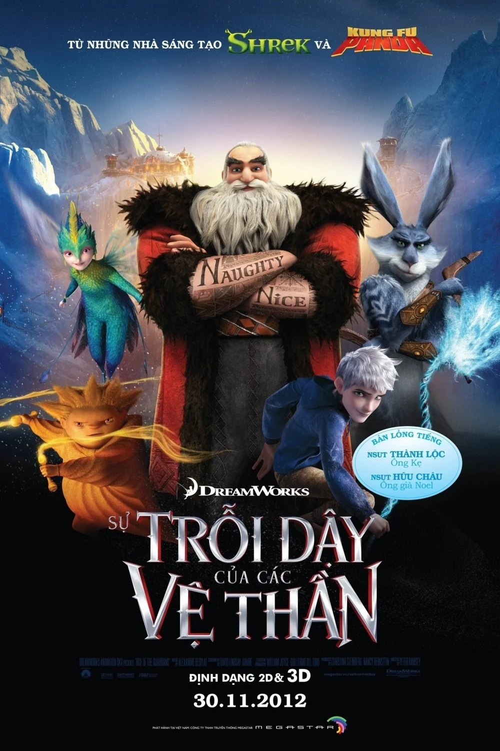 Sự Trỗi Dậy Của Các Vệ Thần - Rise of the Guardians