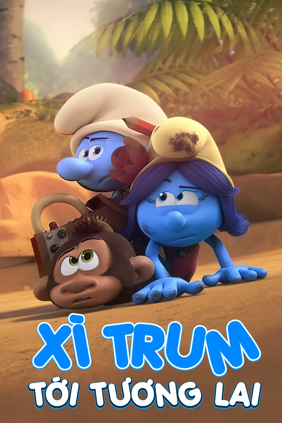 Xì Trum Tới Tương Lai - The Smurfs 3D: Smurf To The Future!